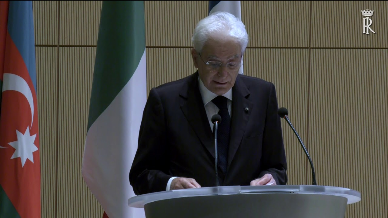 Mattarella all’Università ADA - Azerbaijan Diplomatic Academy