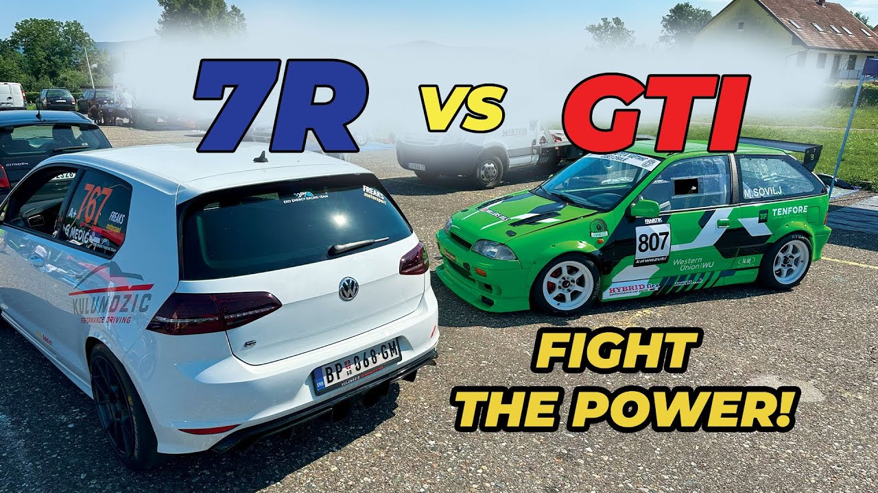 Fight the power! Autoslalom Beranovac 2024 - Milos Sovilj