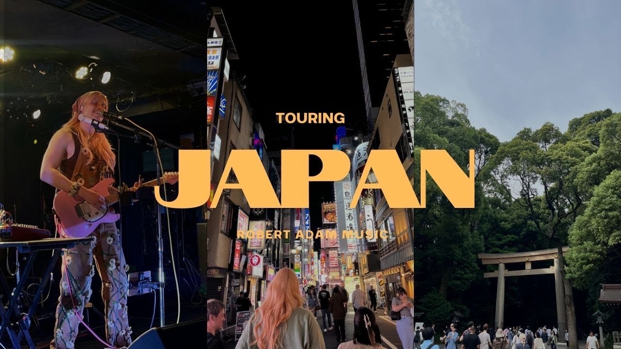 Robert Adam On Tour In Japan Vlog Episode 1