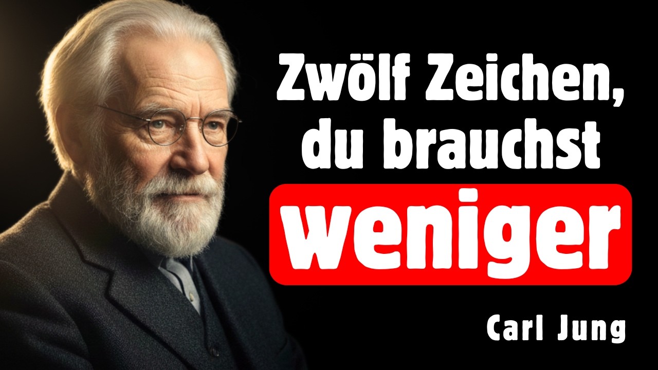 Warum du immer weniger Menschen brauchst | Die Freiheit der Selbstgenügsamkeit | Carl Jung