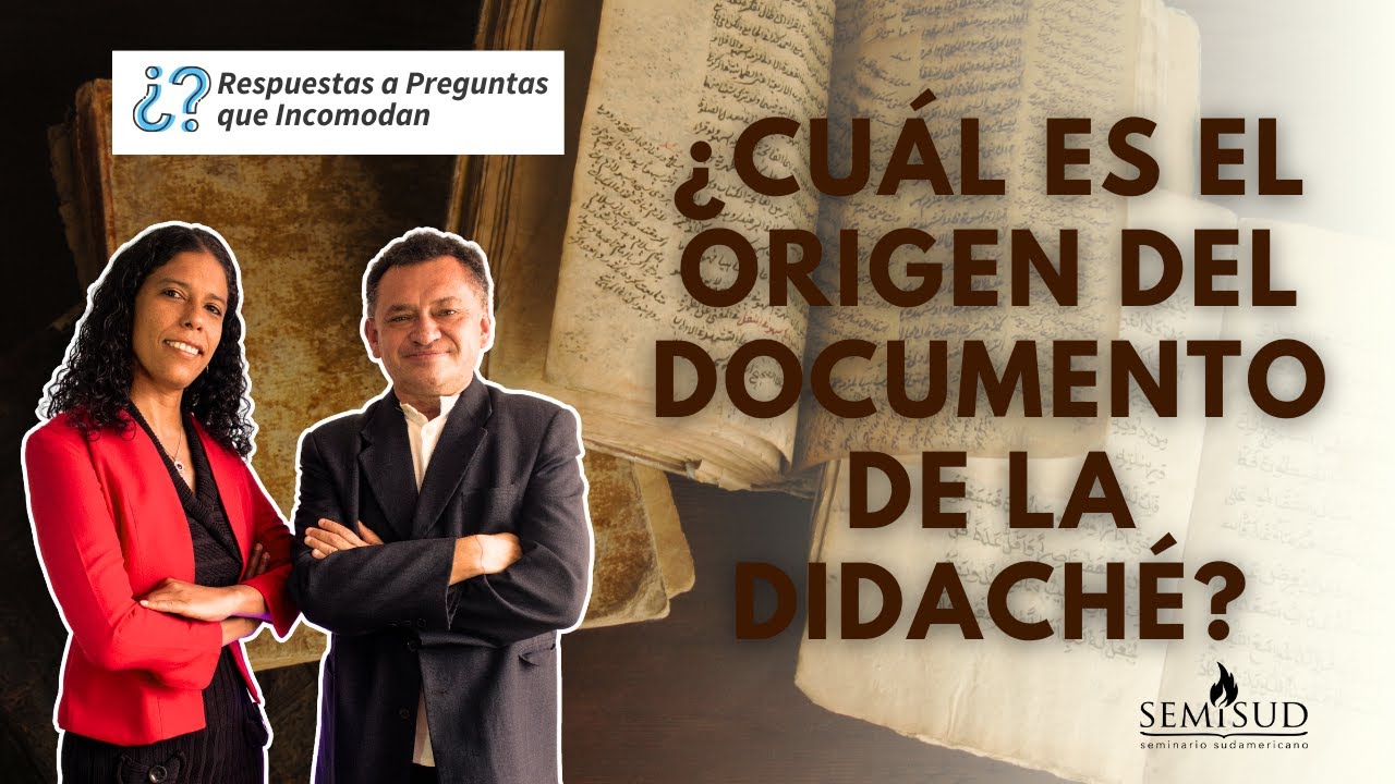¿Cuál es el origen del documento de la didaché?