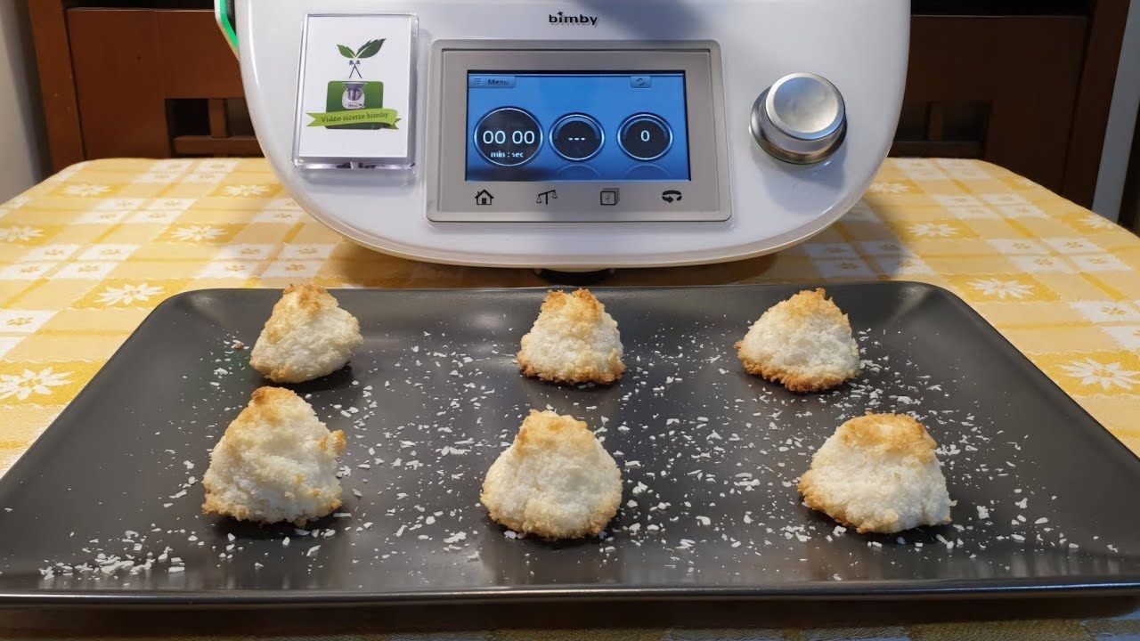 Biscotti al cocco per bimby TM7 TM6 TM5 TM31