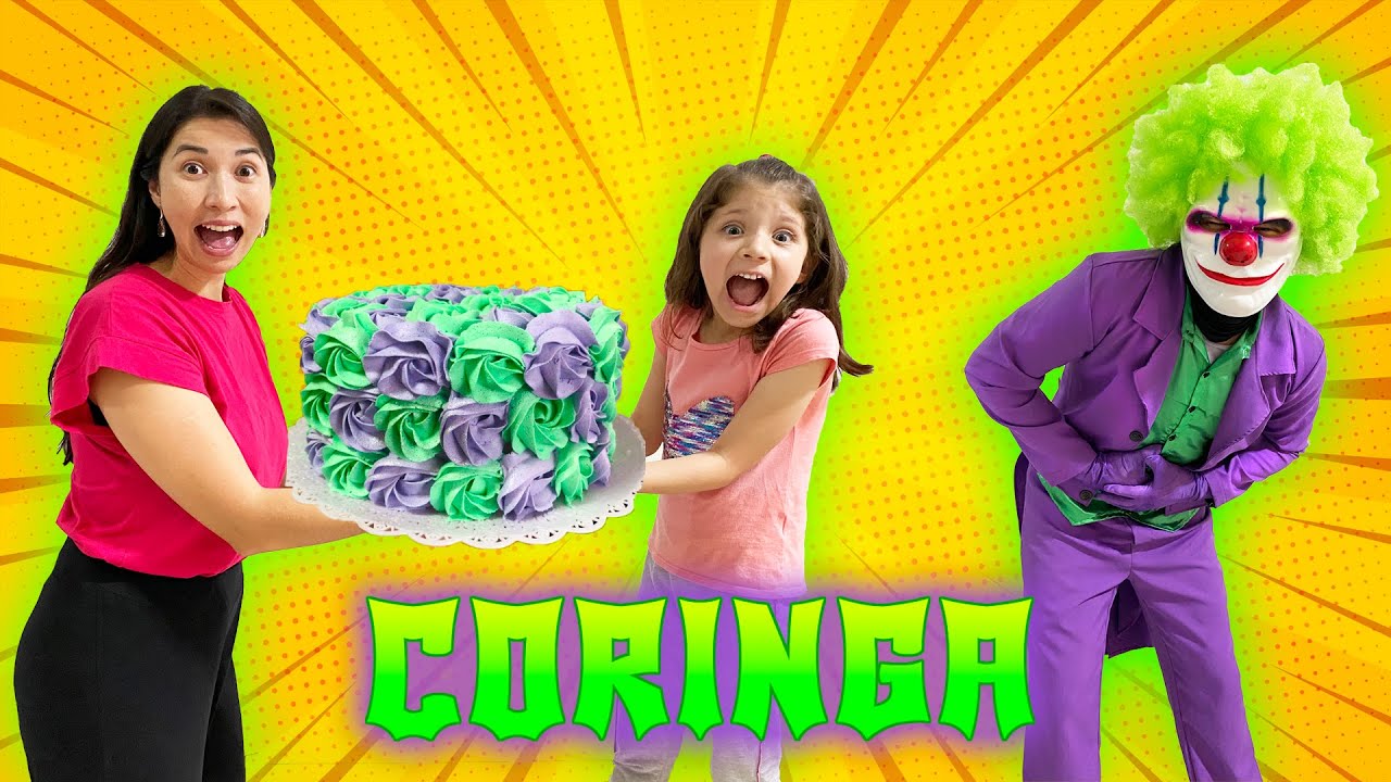 ★ FIZEMOS UM BOLO PARA O CORINGA ★