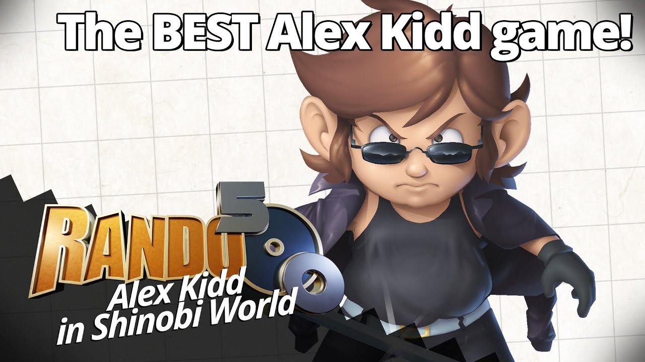 The BEST ALEX KIDD GAME! - Alex Kidd in Shinobi World (Sega Master System) Review - Rando 500