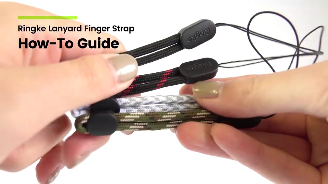 How To: Ringke Finger Strap with Paracord Lanyard