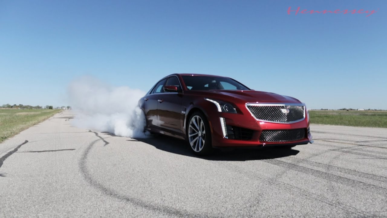 750 HP 2016 Cadillac CTS-V in Action