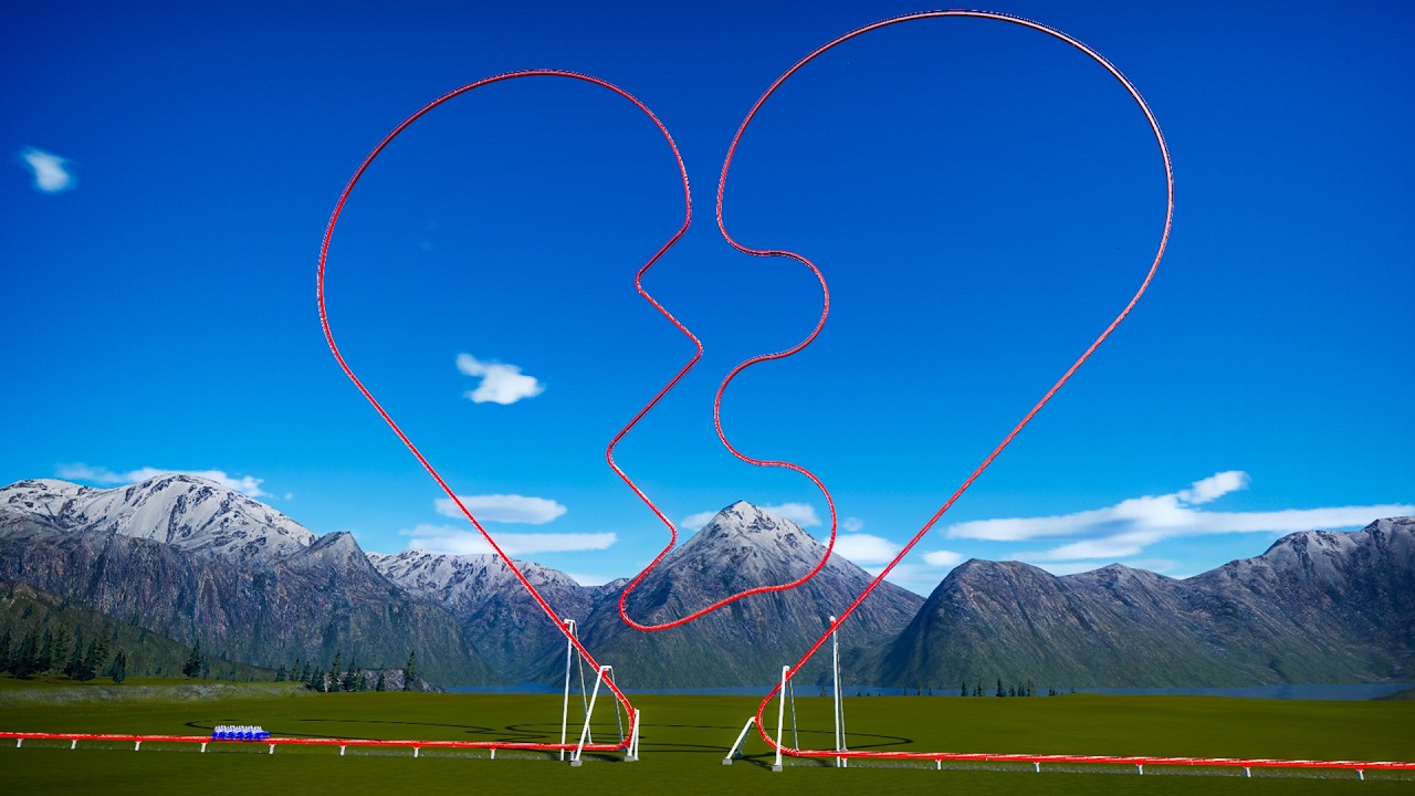 Broken Heart Roller Coaster – Planet Coaster