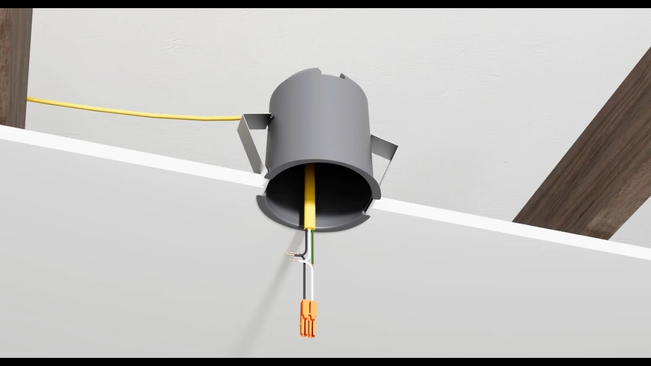 How to install LUSA remodel recessed lights