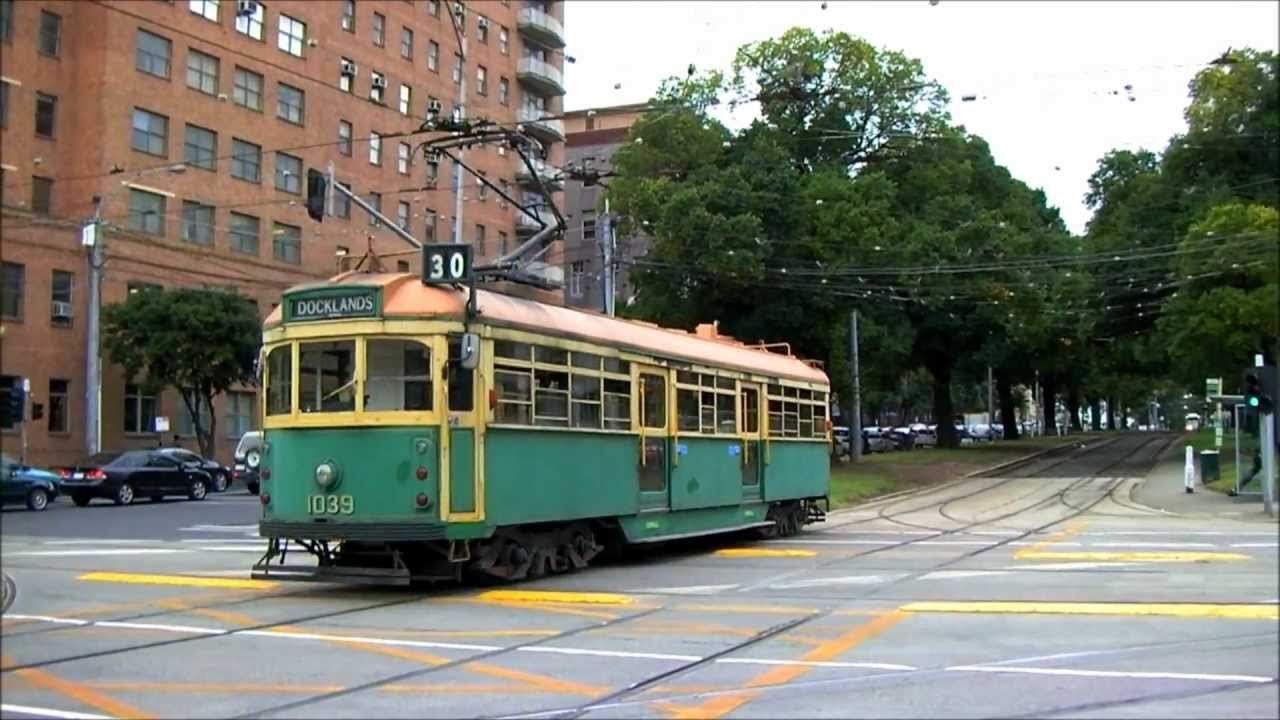 Melbourne City Circle trams - Historische Straßenbahn in Melbourne