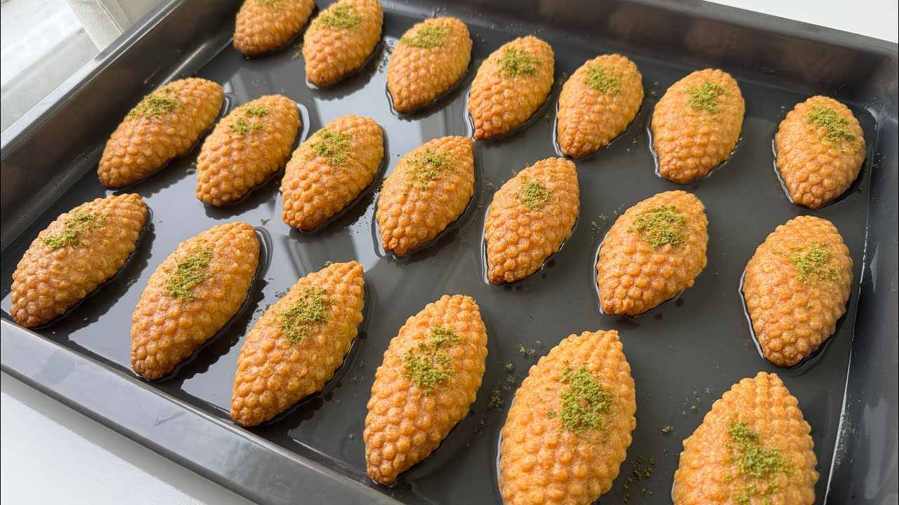 Türk Mutfağının Geleneksel Tatlısı 👩‍🍳 KALBURA BASTI 🤌🙆‍♀️