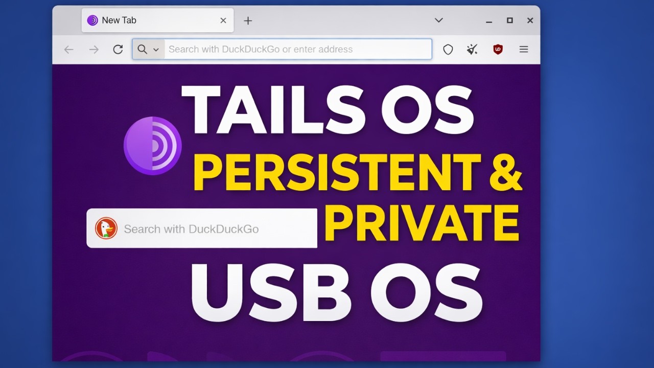 Tails Linux USB (постоянное хранилище + полная анонимность)