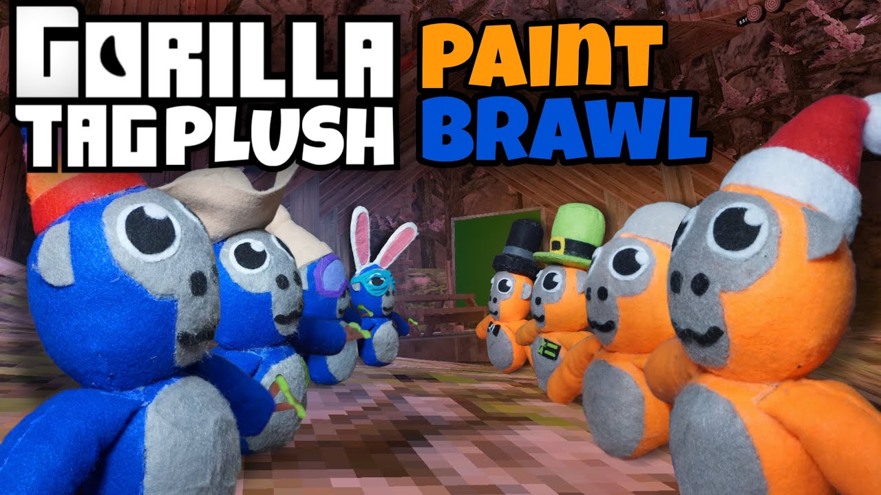 Gorilla Tag Plush: Paintbrawl!