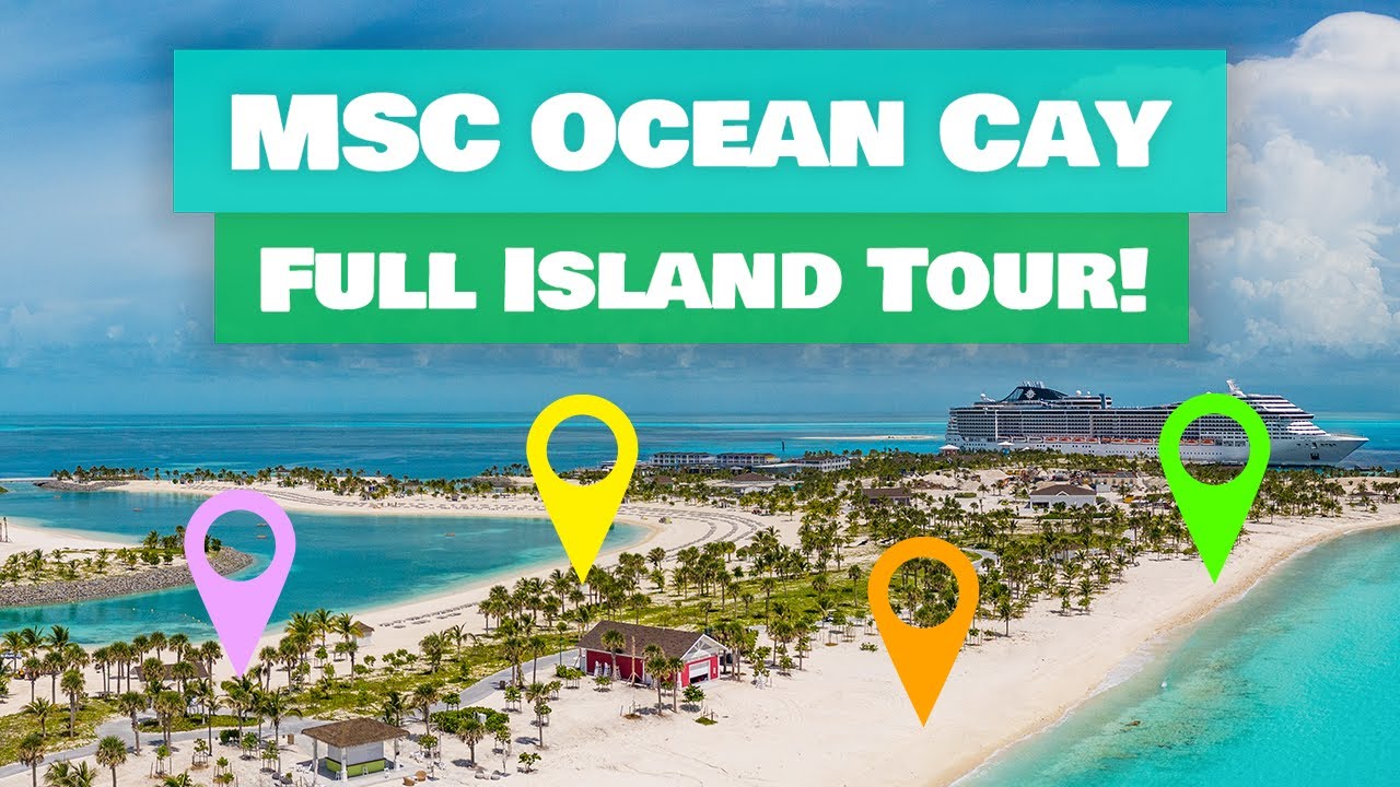 Полный тур по острову MSC Ocean Cay 2023!