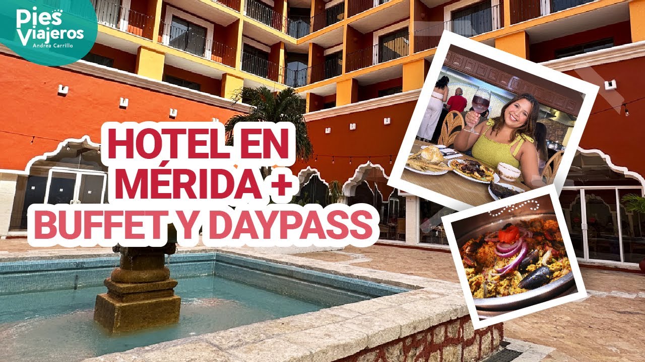 CONOCE ESTE HOTEL + DESAYUNO BUFFET EN M&Eacute;RIDA 😍👌