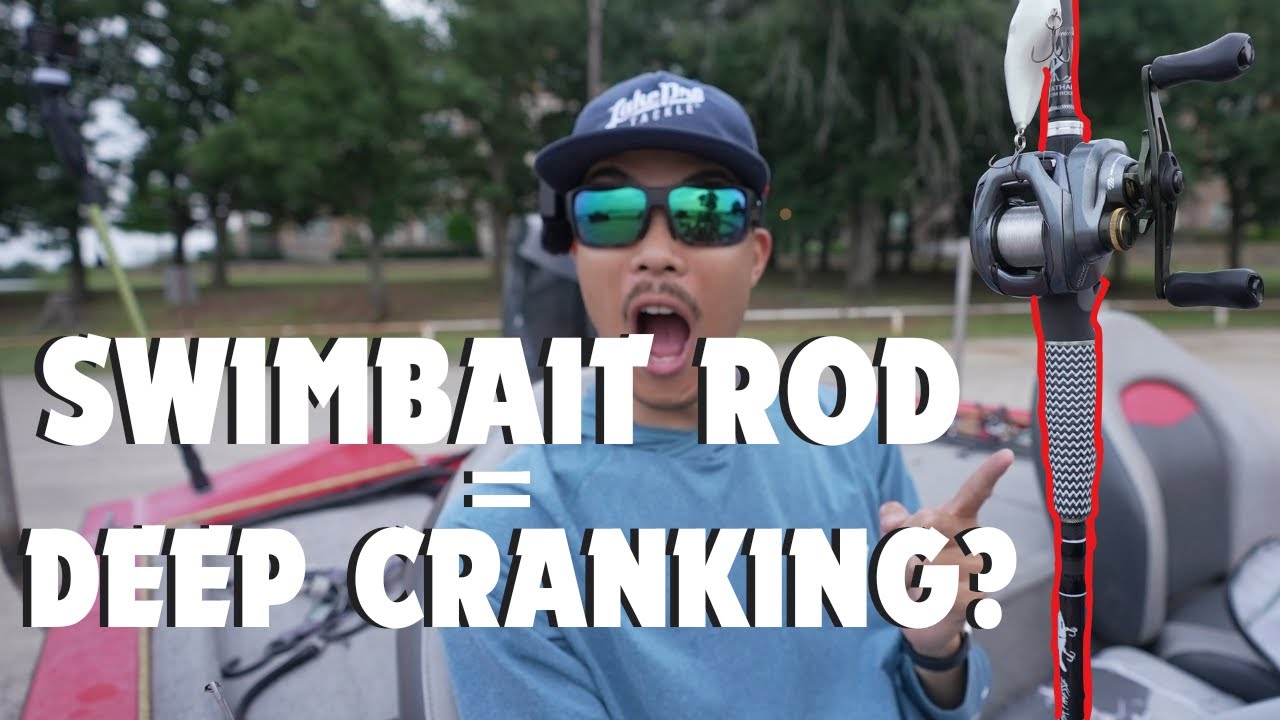 My Favorite DEEP Cranking rod turned out to be a Swimbait Rod