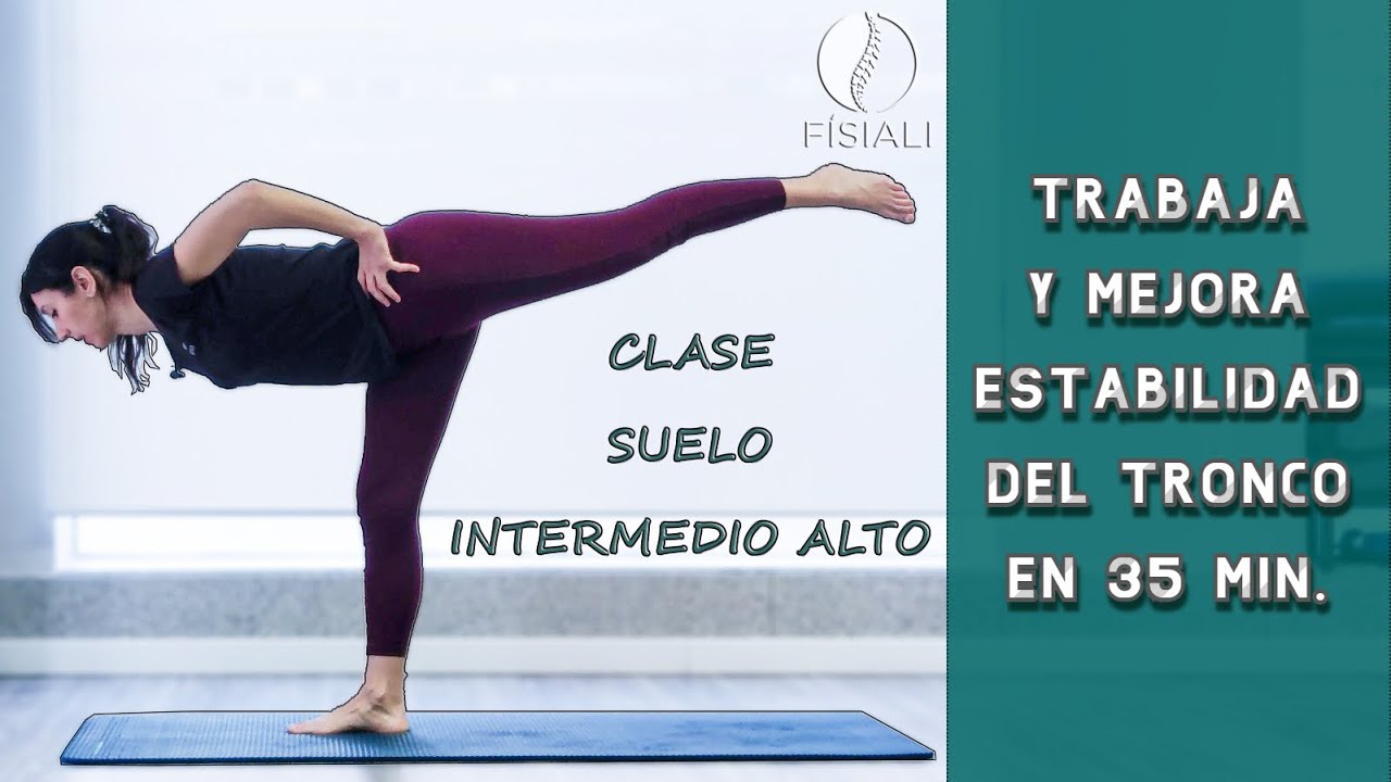 Pilates con Alicia  - Define Abdominales - Clase Suelo Nivel Intermedio Alto