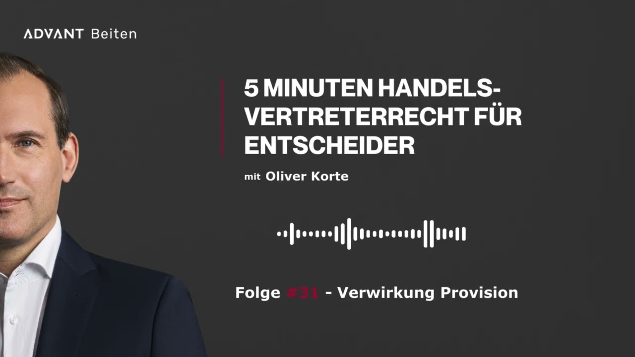 Verwirkung Provision | Folge 31