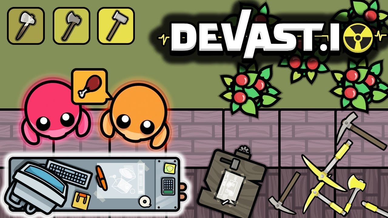 HOW TO MAKE TOOLS IN DEVAST.IO | DEVAST GUIDE #2