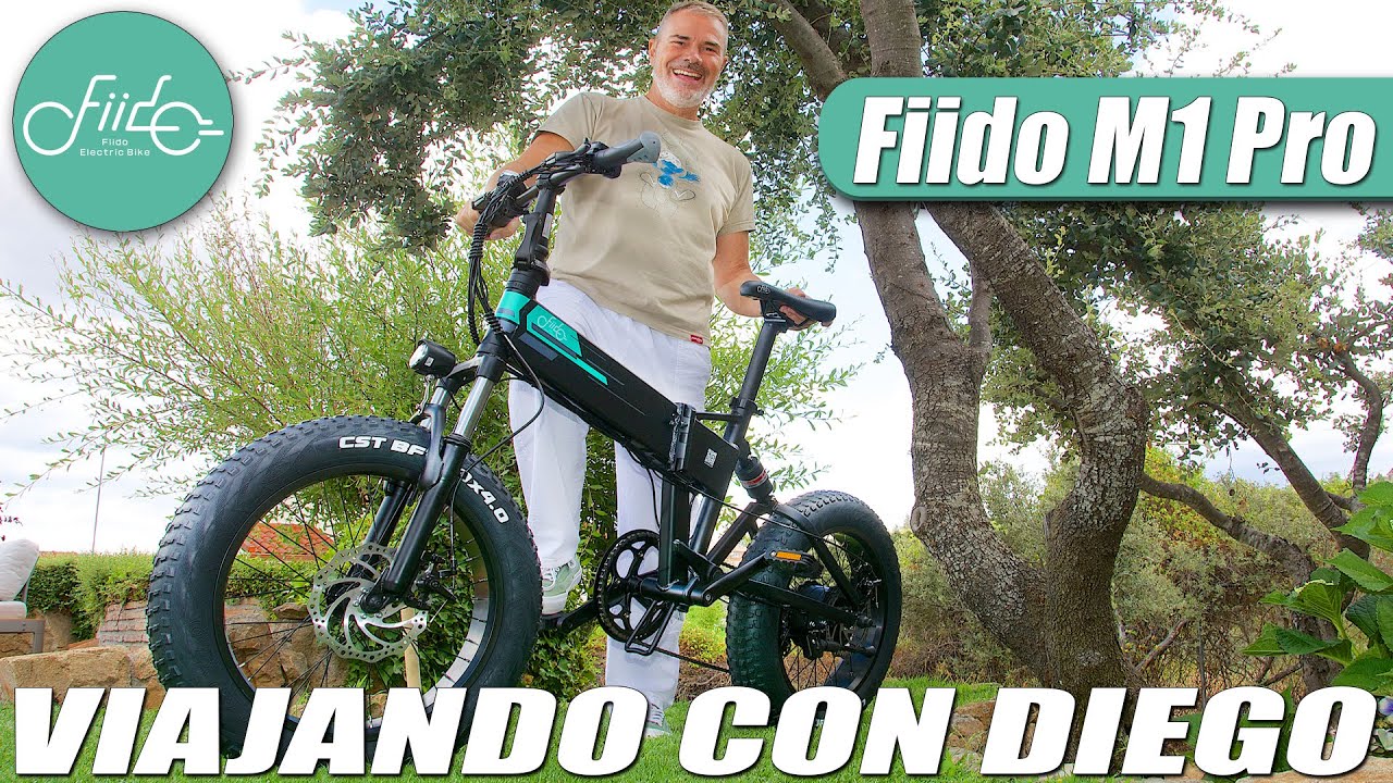 EBIKE FIIDO M1PRO en VIAJANDO CON DIEGO - Review