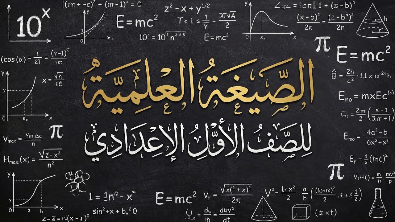 الصيغه العلميه....الاول الاعدادى
