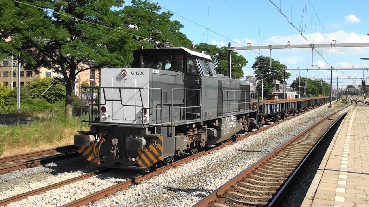 Compilatie locomotief serie 6400/6500 en MaK G1206 deel 3