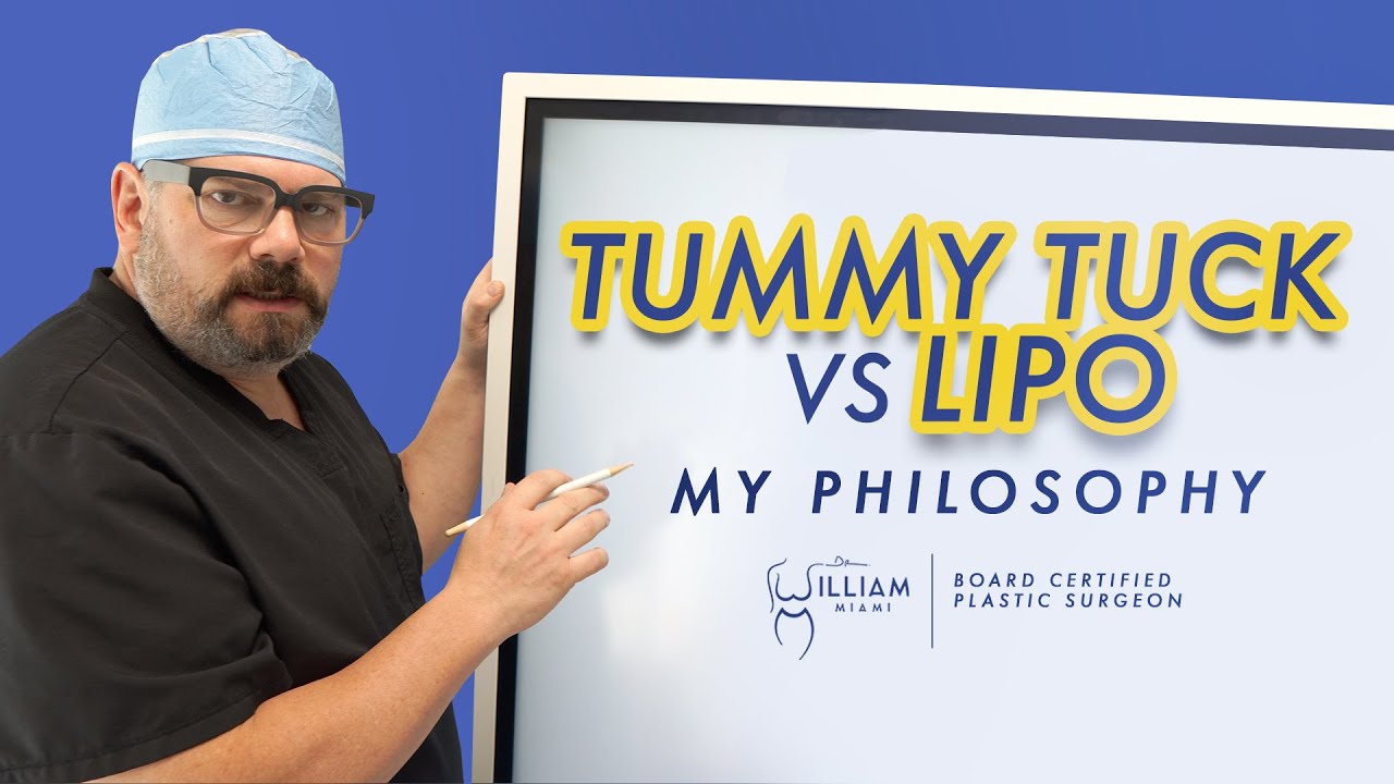 Tummy Tuck Vs Lipo - My Philosophy