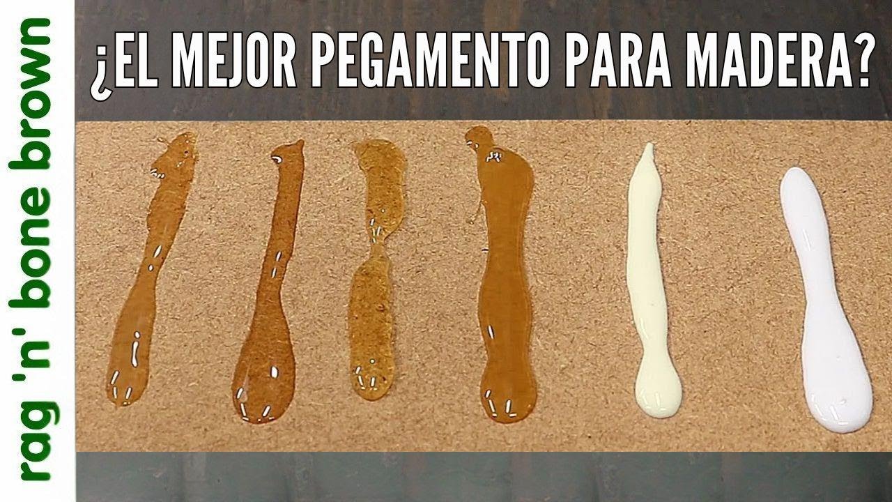 ¿Cuál es el mejor pegamento para madera?