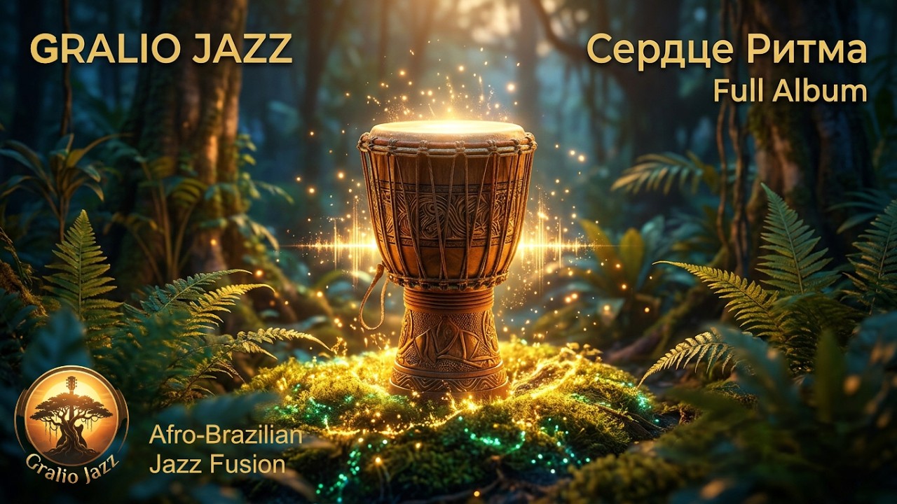 Gralio Jazz - Сердце Ритма (Cora&ccedil;&atilde;o de Ritmo), Full Album, Afro Brazilian Jazz Fusion