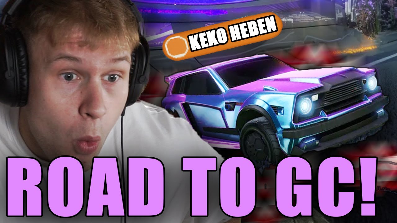 ROAD TO GC! Rocket League 2vs2 Ranked