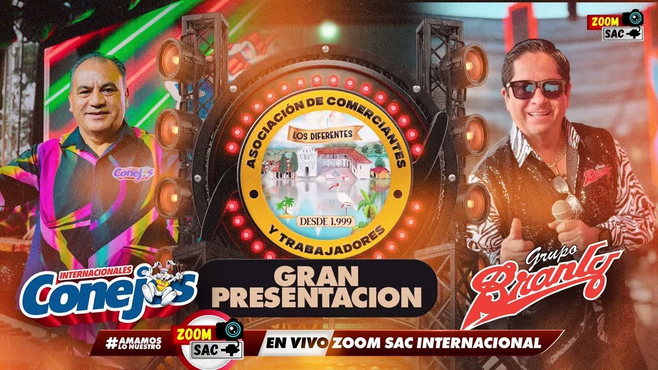 CONVITE LOS DIFERENTES AMENIZA Internacionales Conejos - GRUPO BRANLY DESDE SAN ANTONIO ILOTENANGO
