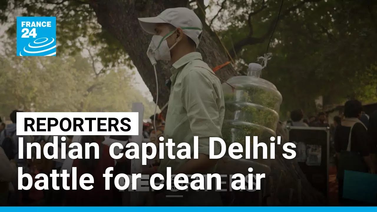 Air pollution in India's capital Delhi: An environmental and health disaster • FRANCE 24