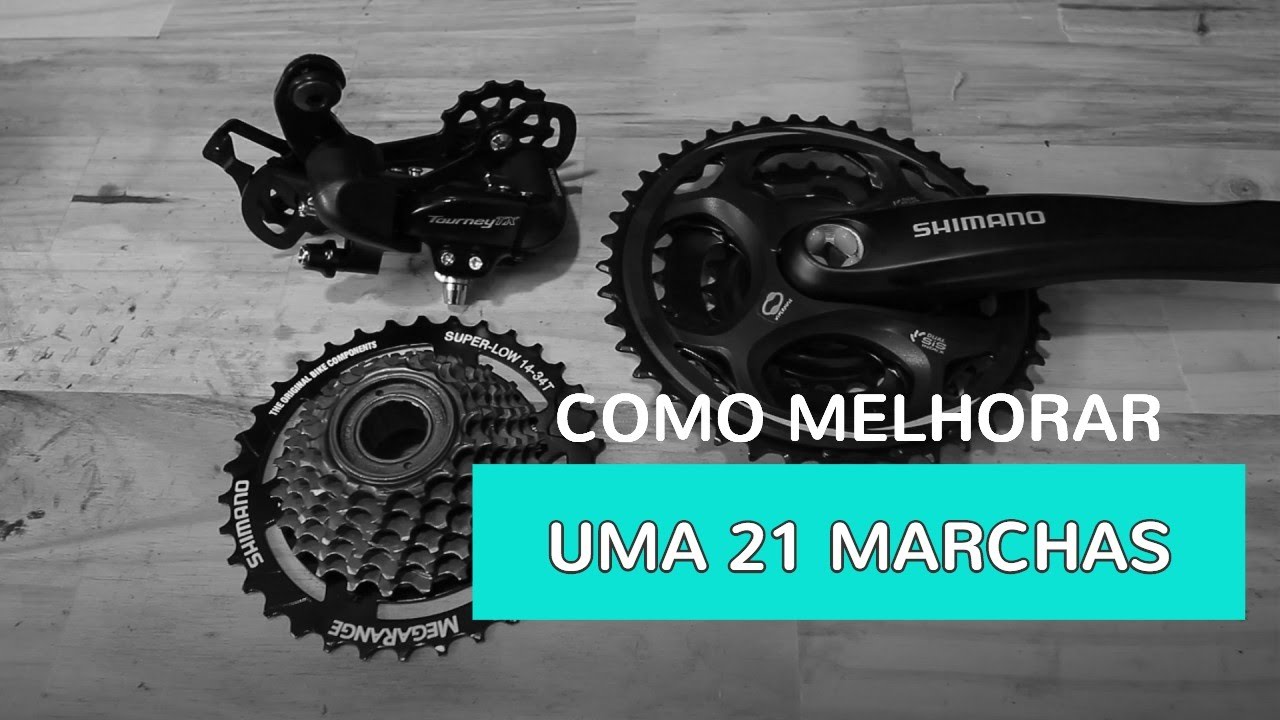 Como melhorar uma mountain bike 21 marchas gastanto pouco
