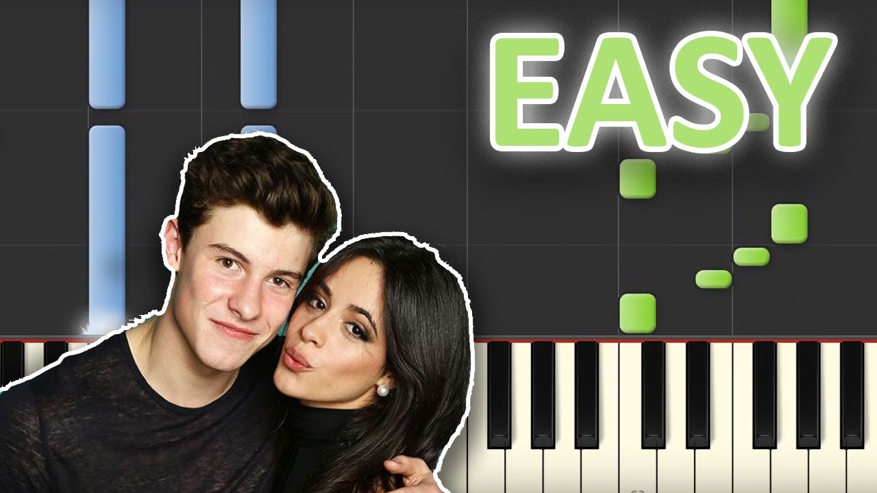 Se&ntilde;orita - Shawn Mendes ft. Camila Cabello (Piano Tutorial) [Synthesia]