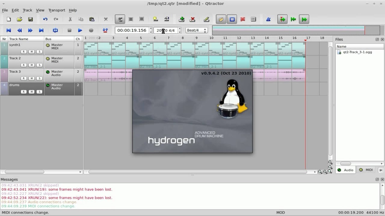 Qtractor Tuorial #2 - Linux Audio