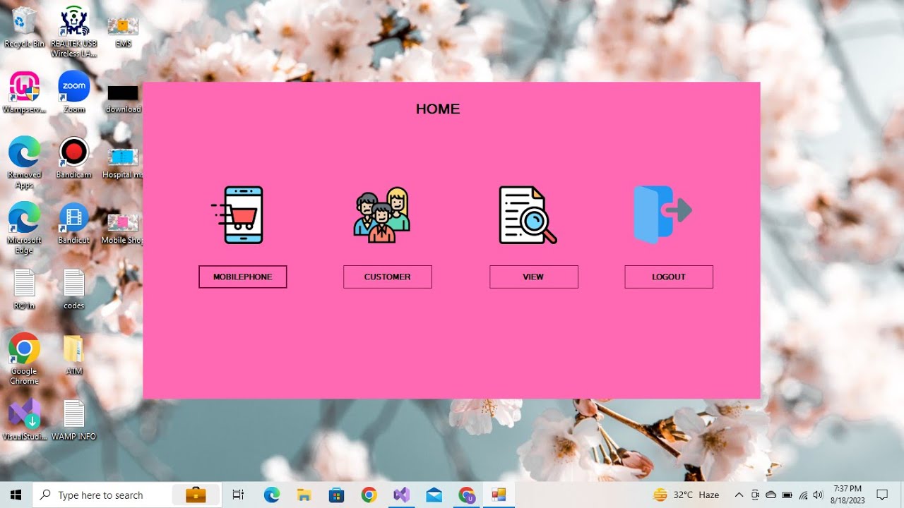 Creating a Mobile Shop Management System in C# | Step-by-Step Tutorial