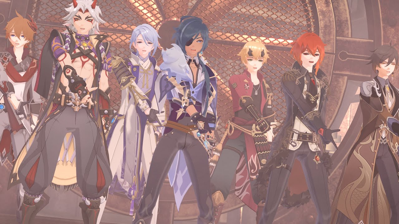 [Genshin Impact MMD] ADICKTZ - BTS - Mic Drop