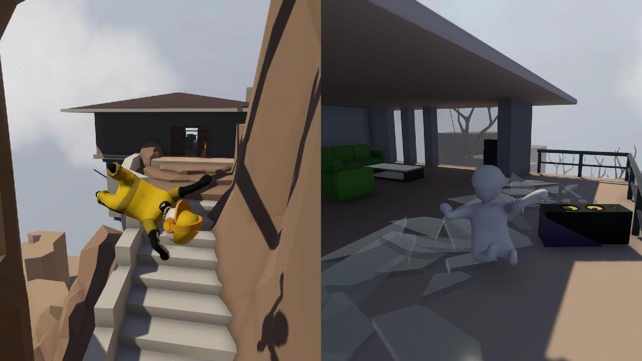 Human Fall Flat 2025 царь горы 😂😀