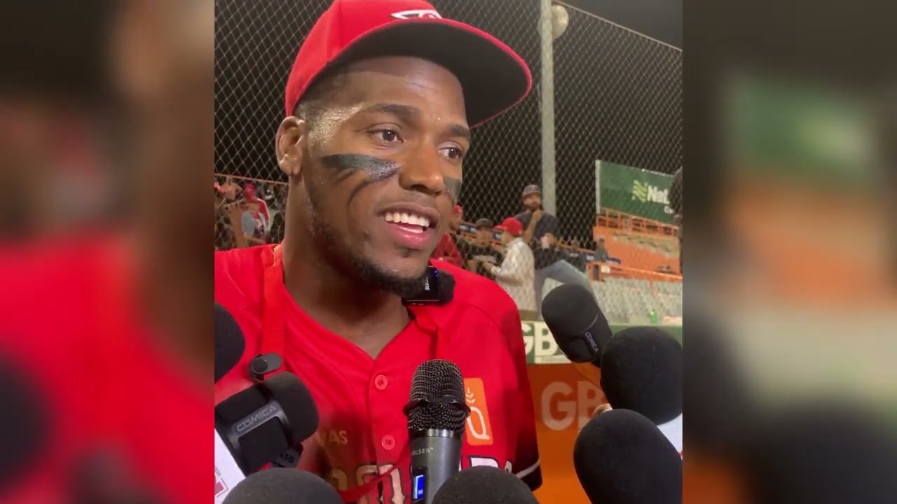 Junior Lake luego del cuadrangular y aportar a la segunda victoria de la Serie Final 