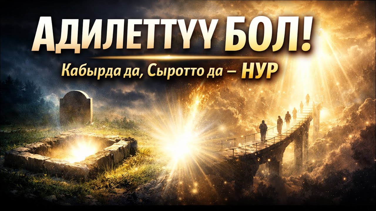 “Сирот көпүрөсүнүн түйшүктөрүнөн кутулуу жолу.”16-Сабак.|Маматжусуп уулу Кыялбек