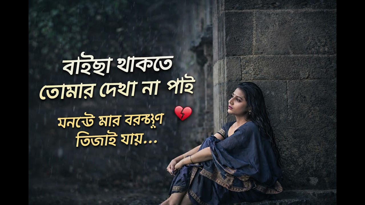 বাইছা থাকতে তোমার দেখা না পাই ।। Baisa thakte tomar dekha na pai 