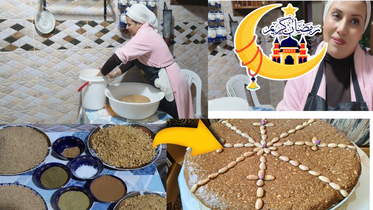 تحضيرات رمضان🌙زميتة مكناسية بجميع تفاصيلها على حقها وطريقتها مقومة ومعلكة💪جلابتي درمضان💃تقدية رمضان