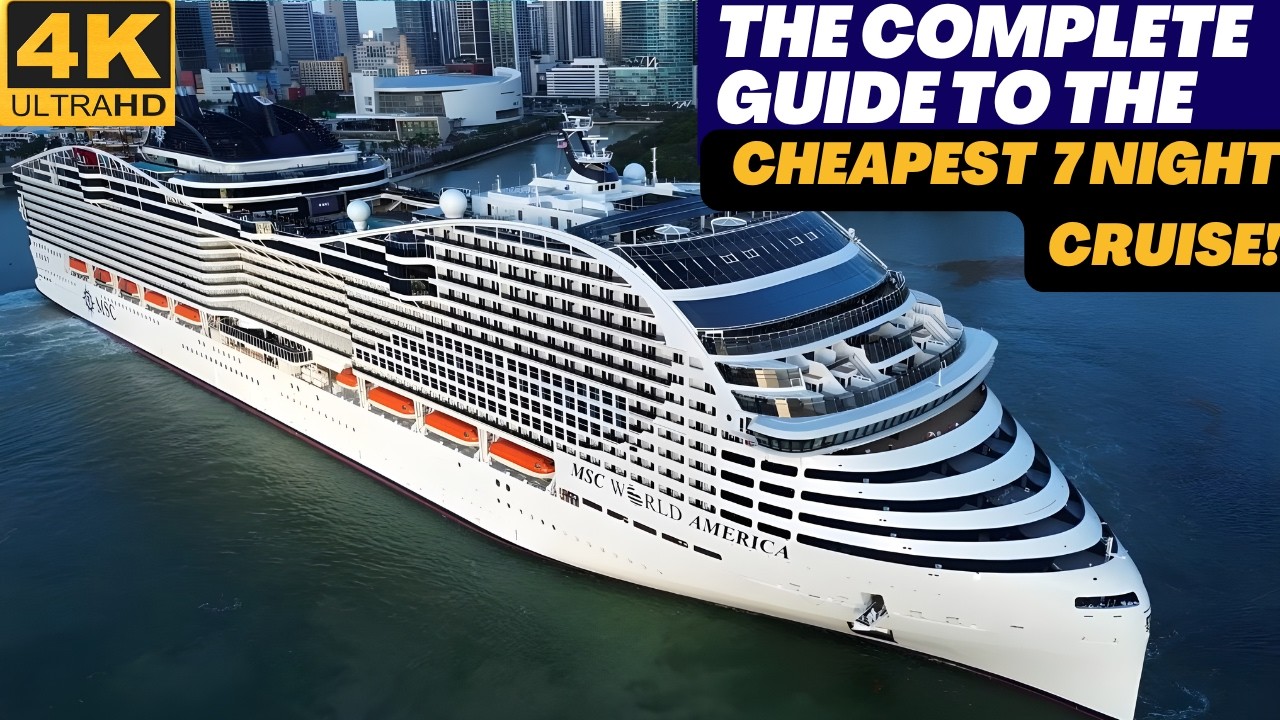 Полный путеводитель по MSC World America | Полный тур | Питание | Каюты | Яхт-клуб