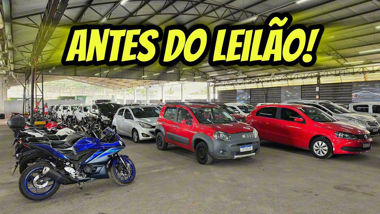 EXCLUSIVO CARROS E MOTOS ANTES DO LEILÃO! (RETOMADOS DE FINANCIAMENTO)