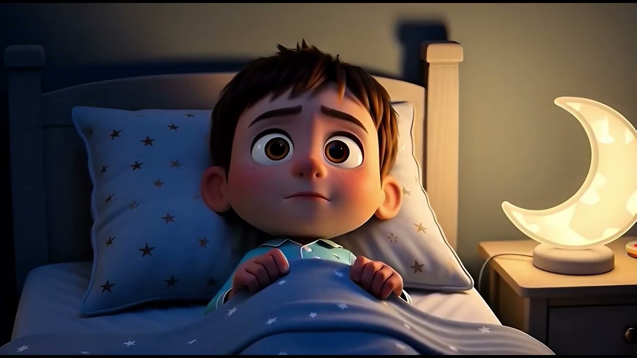 Darkness isn’t fear it’s time to rest and dream | Pixar-Style Kids Animation