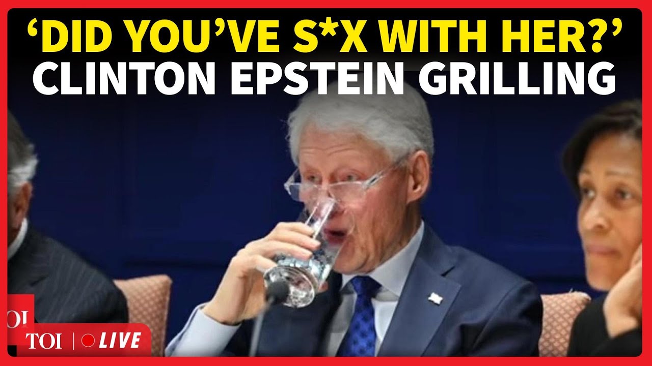 'Did You Sleep With Maxwell?': Bill Clinton Shivers During Epstein Grilling | Unmissable Watch