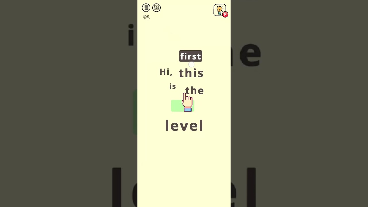 Brain Wash - Thinking Game | Move Level 1 Walkthrough Solution
