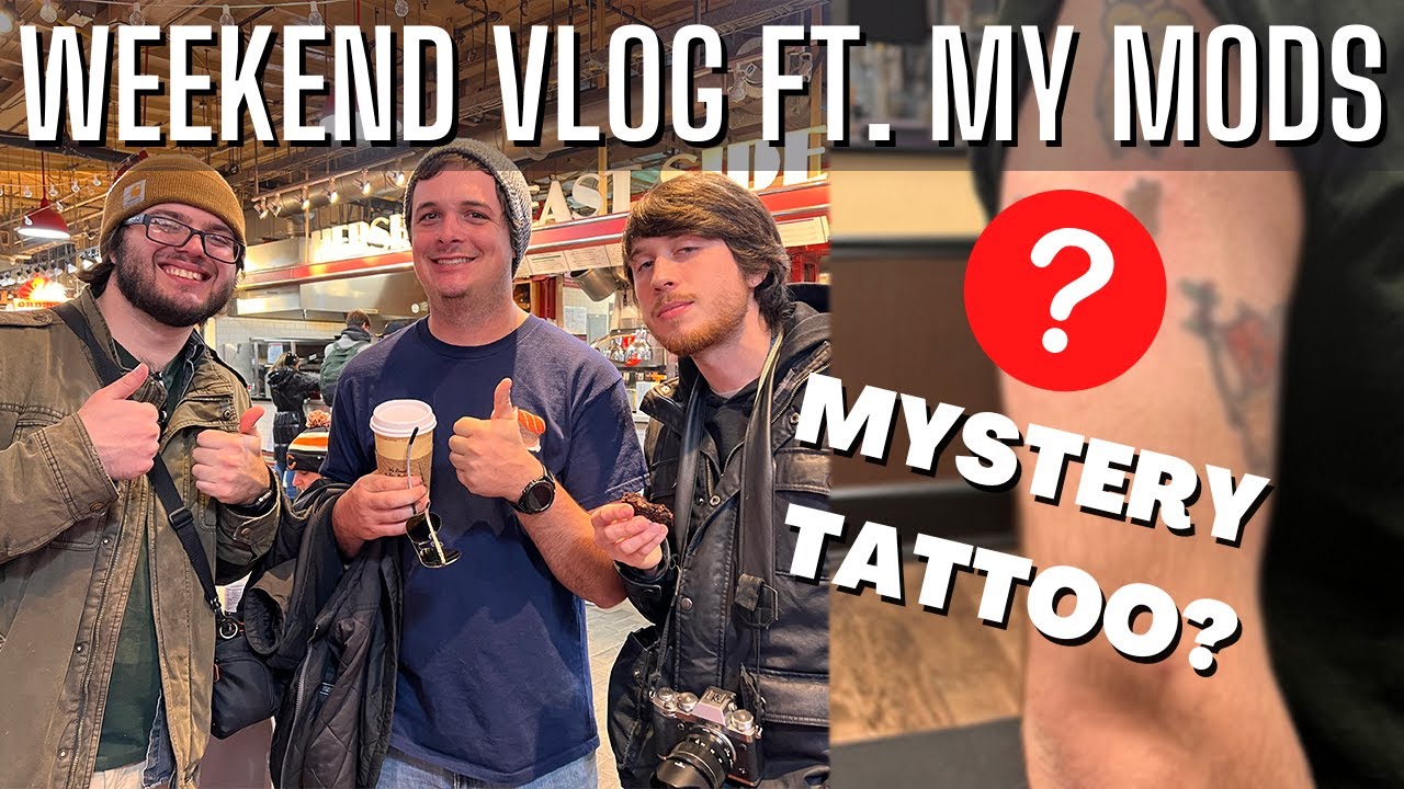 MY TWITCH MOD GETS MY EMOTE TATTOOED ON HIM | weekend vlog 11/19/2022