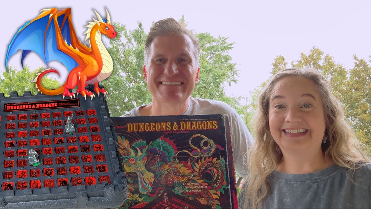 Dungeons & Dragons -  First time playing vintage 1980 game!