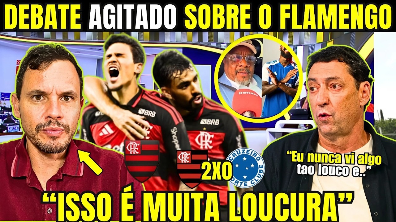 SOBROU NO DEBATE! MATOS COMENTA VITÓRIA DO FLAMENGO E ATITUDE DA TORCIDA COM MARCÃO!