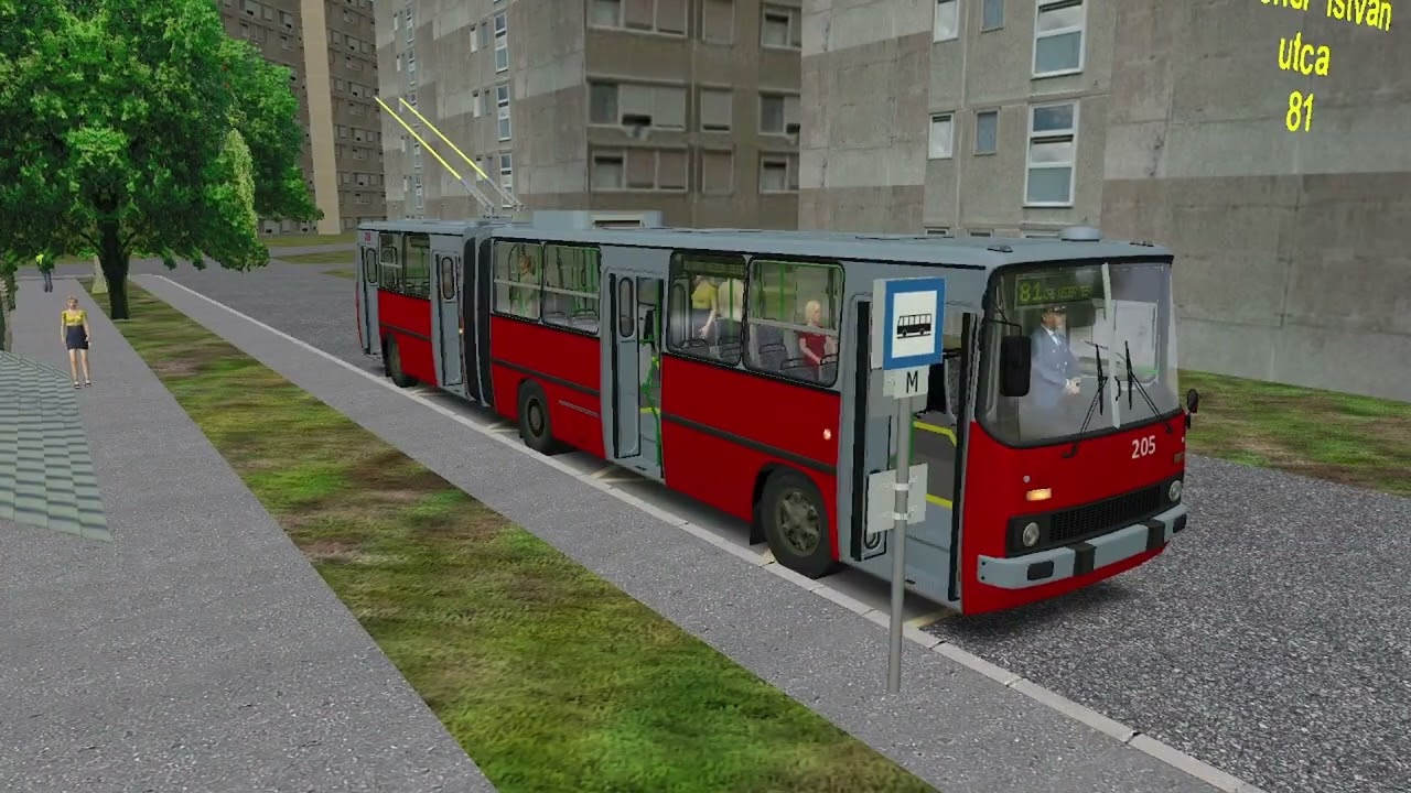 Ikarus 280T GWM 81 I OMSI 2 Örs vezér tere